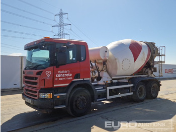 混凝土搅拌车 SCANIA P