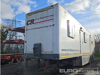 封闭厢式半拖车