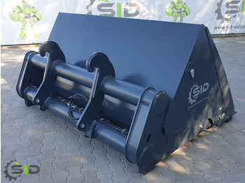 新的 装载机铲斗 适用于 轮式装载机 SID Godet à haut déversement / Hi-Tip Grain Bucket HOCHKIPPSCHAUFEL GROßVOLUMENSCHAUFEL 2,6 m 3,0 m3 XXL：图5