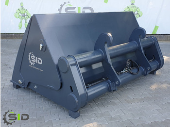 新的 装载机铲斗 适用于 轮式装载机 SID Godet à haut déversement / Hi-Tip Grain Bucket HOCHKIPPSCHAUFEL GROßVOLUMENSCHAUFEL 2,6 m 3,0 m3 XXL：图3