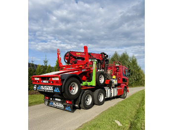 木材运输车, 起重车 用于运输 木材 SCANIA R580：图5