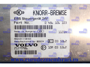 ECU 适用于 卡车 CALCULATOR EBS VOLVO 21375986：图3