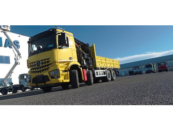 新的 栏板式/ 平板卡车 Mercedes Arocs 4140：图3