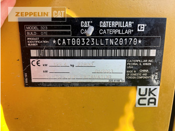 履带式挖掘机 Cat 323-07D:图2 履带式挖掘机 Cat 323-07D:图2