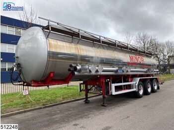 klaeser Chemie 30000 Liter, 3 Compartments, Steel suspension - 液罐半拖车