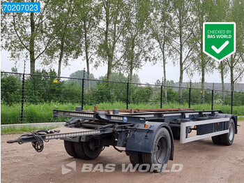 kraker KA-10-10 2 axles NL-Trailer - 集装箱运输车/ 可拆卸车身的拖车