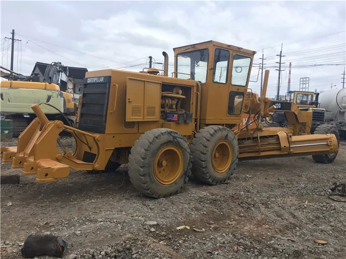 平路机 second hand grader 12G 12H 14G 120G 120H 140H 120K 140K 140G caterpillar grader used for sale：图3