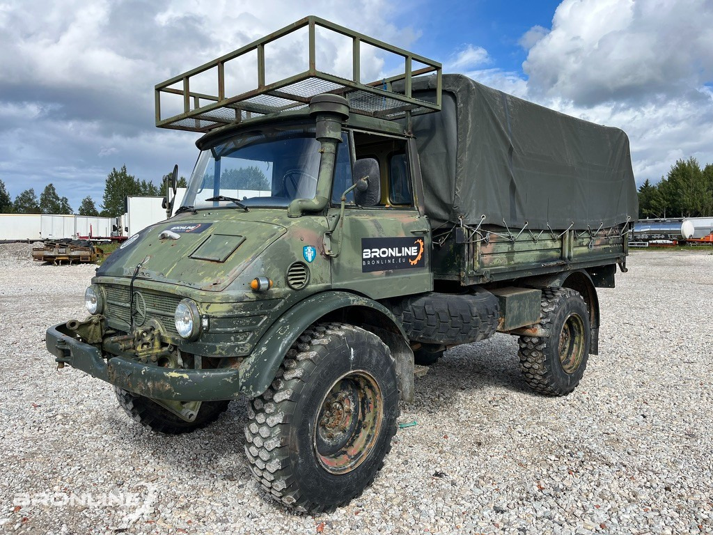 1976 Mercedes-Benz Unimog 416 - 栏板式/ 平板卡车:图1 1976 Mercedes-Benz Unimog 416 - 栏板式/ 平板卡车:图1