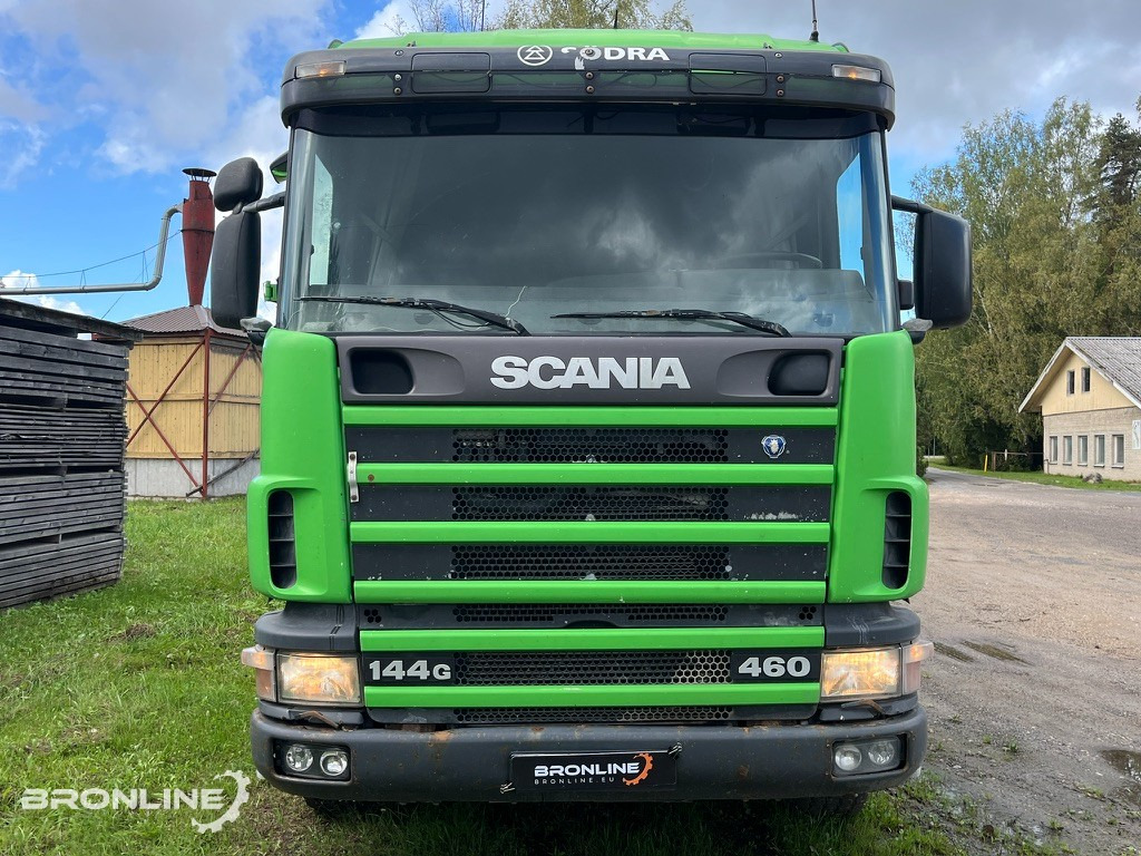 2001 Scania R144 6x4 Loglift + 1997 Närko TP3-RT-280 - 木材运输车, 起重车:图5 2001 Scania R144 6x4 Loglift + 1997 Närko TP3-RT-280 - 木材运输车, 起重车:图5