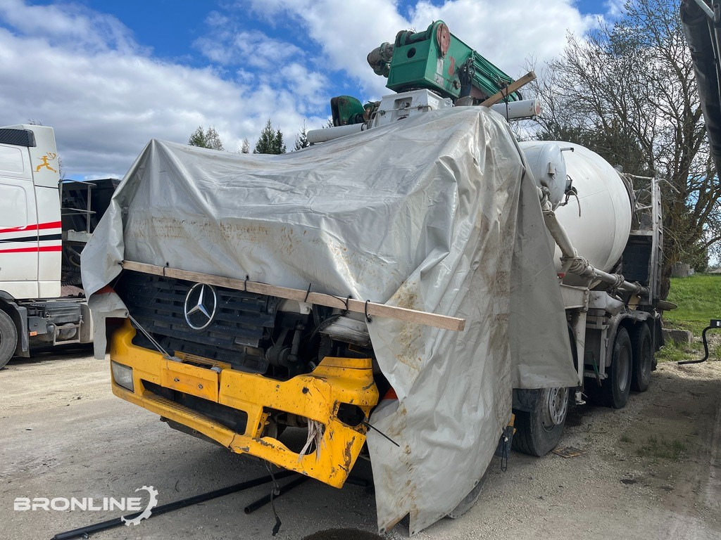 2003 MERCEDES-BENZ ACTROS 3240B 8X4/4 Mixer - 混凝土搅拌车:图3 2003 MERCEDES-BENZ ACTROS 3240B 8X4/4 Mixer - 混凝土搅拌车:图3