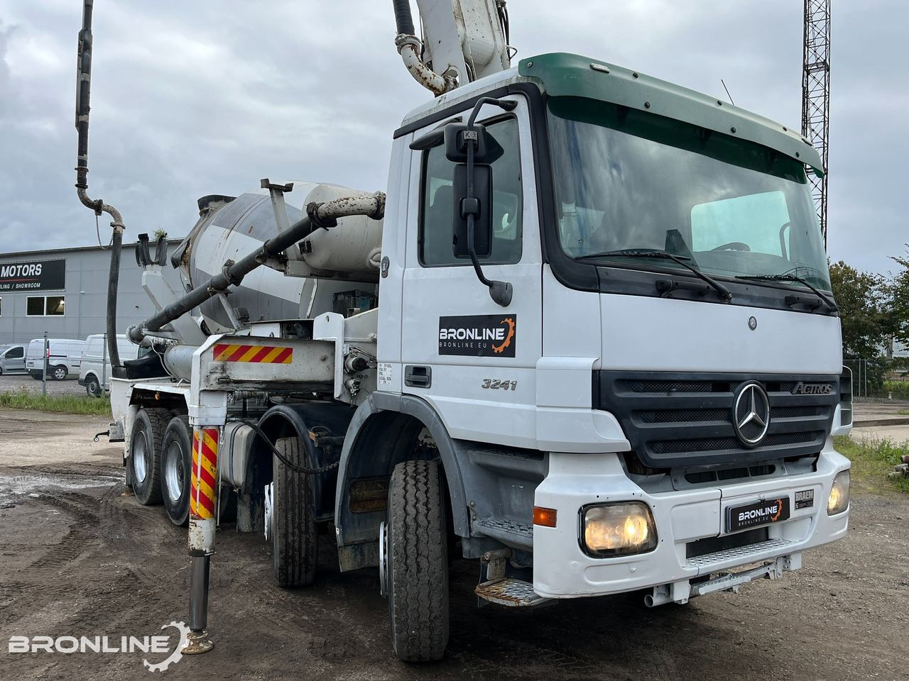 2004 MERCEDES-BENZ ACTROS 3241K 8X4/4 PUMI - 混凝土搅拌车:图2 2004 MERCEDES-BENZ ACTROS 3241K 8X4/4 PUMI - 混凝土搅拌车:图2
