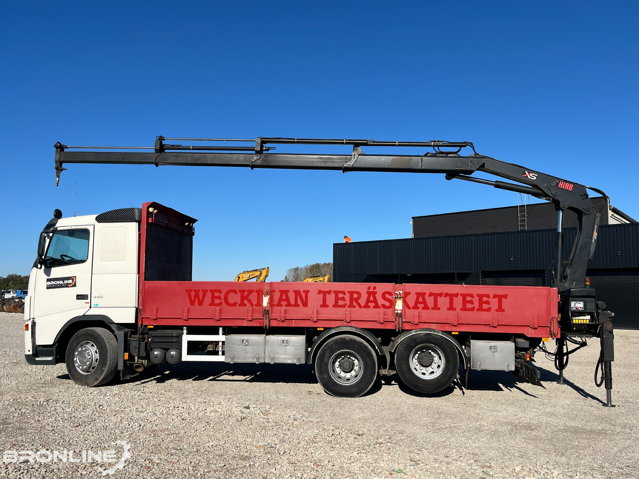 2006 Volvo FH 440 6x2 Flatbed + Crane - 栏板式/ 平板卡车, 起重车:图5 2006 Volvo FH 440 6x2 Flatbed + Crane - 栏板式/ 平板卡车, 起重车:图5