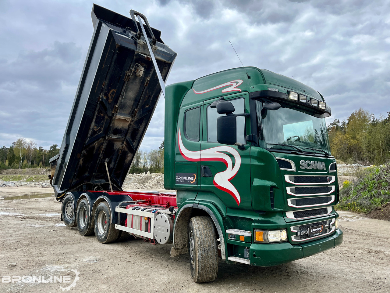 2013 V8 SCANIA R560 8X4 Tipper/Kallur/Retarder - 翻斗车:图1 2013 V8 SCANIA R560 8X4 Tipper/Kallur/Retarder - 翻斗车:图1