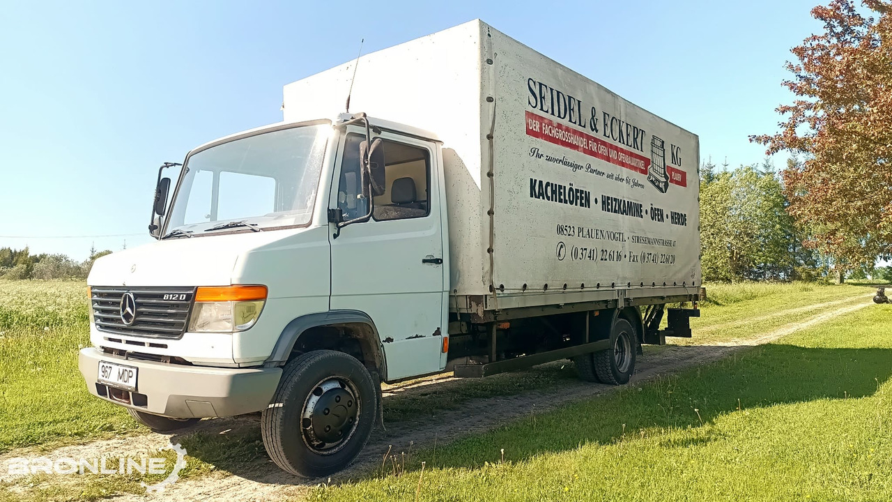 Mercedes-Benz Vario 812 4x2 tent box + lift N2 - 侧帘卡车:图1 Mercedes-Benz Vario 812 4x2 tent box + lift N2 - 侧帘卡车:图1