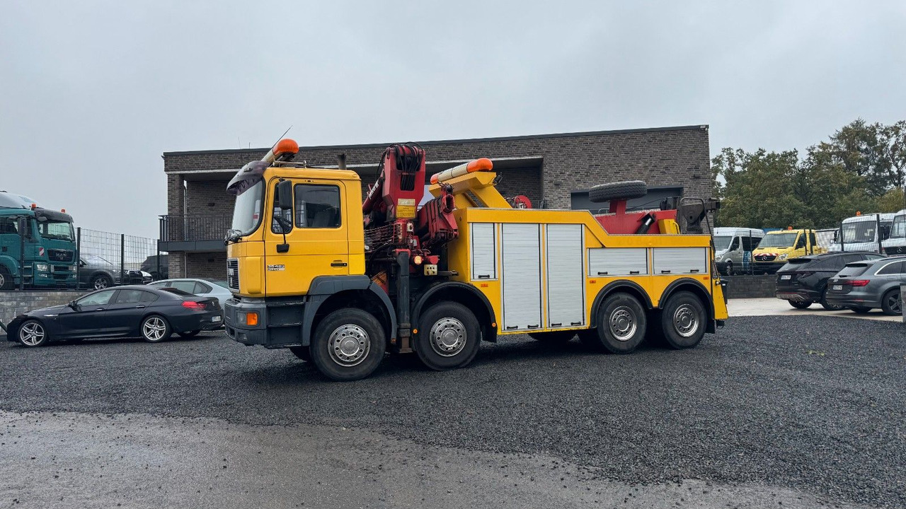 MAN 35.463 Abschleppwagen Kran LKW Berger Wilk WR25 - 拖吊车:图1 MAN 35.463 Abschleppwagen Kran LKW Berger Wilk WR25 - 拖吊车:图1