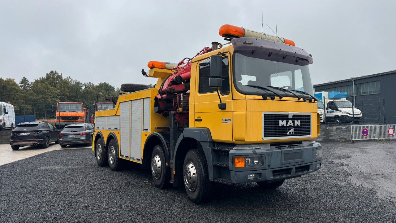 MAN 35.463 Abschleppwagen Kran LKW Berger Wilk WR25 - 拖吊车:图3 MAN 35.463 Abschleppwagen Kran LKW Berger Wilk WR25 - 拖吊车:图3