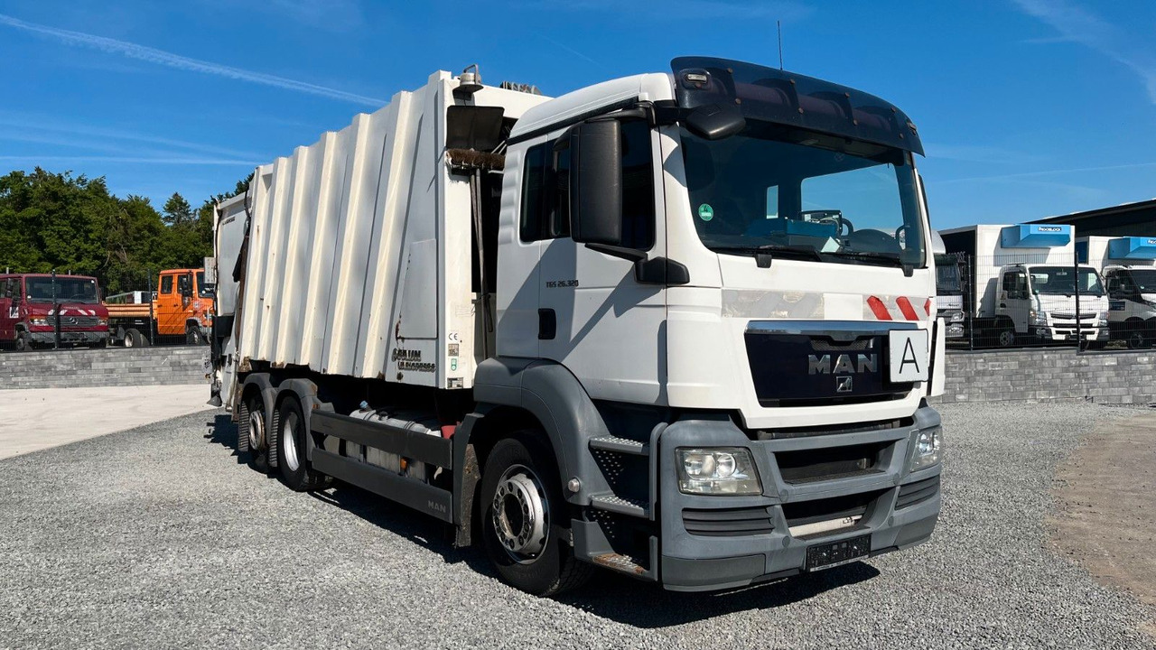 MAN TGS 26.320 6x2 Müllwagen Variopress Faun - 垃圾车:图3 MAN TGS 26.320 6x2 Müllwagen Variopress Faun - 垃圾车:图3