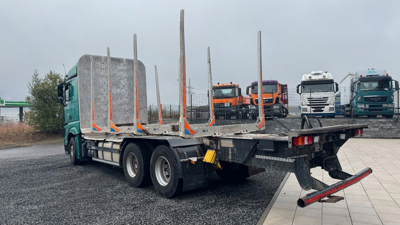 Mercedes-Benz Actros 2645 Holztransporter ohne Kran - 木材运输车:图5 Mercedes-Benz Actros 2645 Holztransporter ohne Kran - 木材运输车:图5