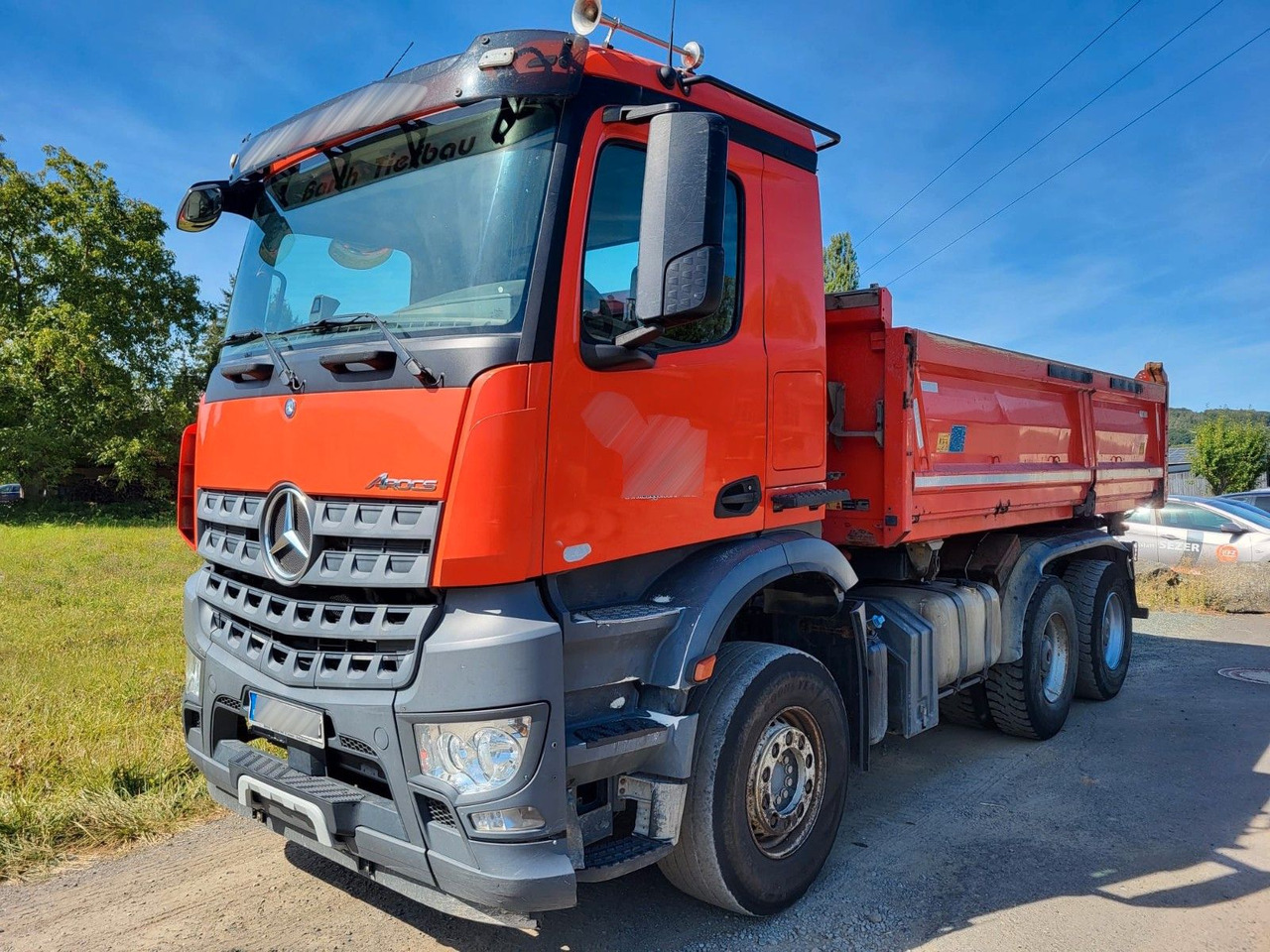 Mercedes-Benz Actros 2663 Dreiseitenkipper Meiller Bordmatik - 翻斗车:图1 Mercedes-Benz Actros 2663 Dreiseitenkipper Meiller Bordmatik - 翻斗车:图1