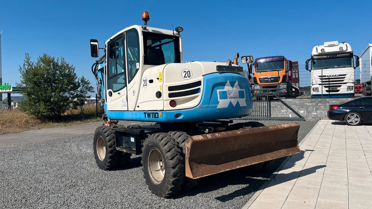 Schaeff TeRex TW110 Mobilbagger Verstellausleger 11000Kg - 轮式挖掘机:图4 Schaeff TeRex TW110 Mobilbagger Verstellausleger 11000Kg - 轮式挖掘机:图4