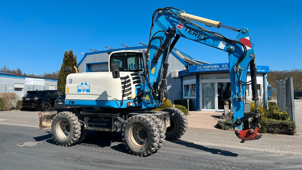 Terex TW110 Mobilbagger Verstellausleger 11000Kg - 轮式挖掘机:图1 Terex TW110 Mobilbagger Verstellausleger 11000Kg - 轮式挖掘机:图1