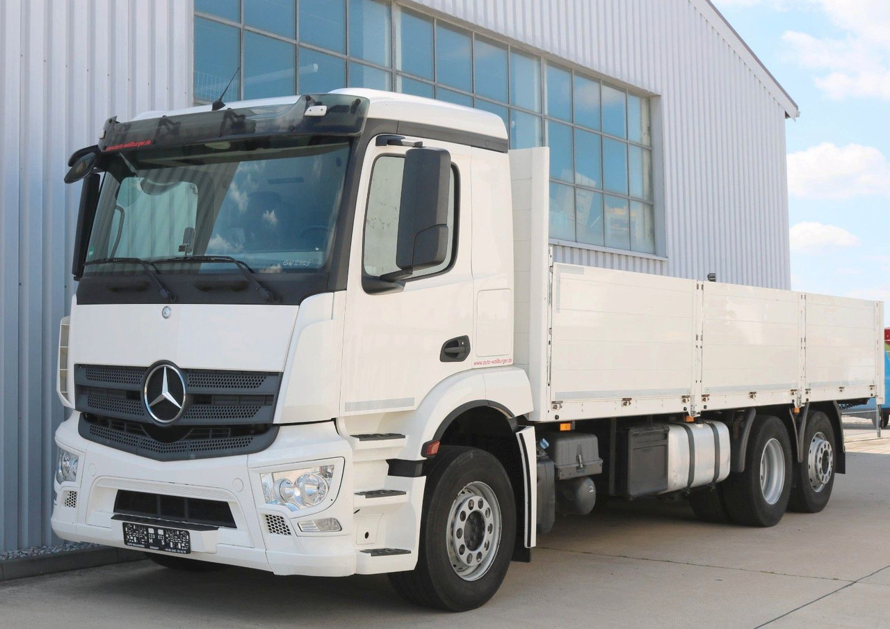 Mercedes-Benz Antos 2641L Prits. / Staplerhaltg. Stahltransp. - 栏板式/ 平板卡车:图1 Mercedes-Benz Antos 2641L Prits. / Staplerhaltg. Stahltransp. - 栏板式/ 平板卡车:图1