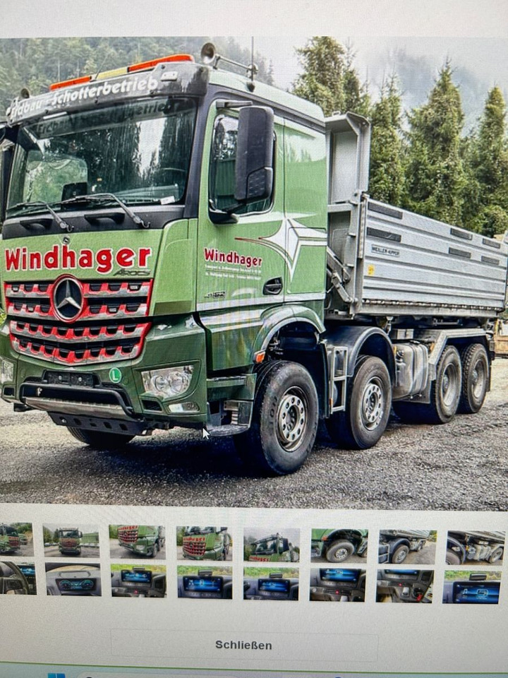 Mercedes-Benz Arocs 4152 8x4 BB Meiller Special Kipper - 翻斗车:图1 Mercedes-Benz Arocs 4152 8x4 BB Meiller Special Kipper - 翻斗车:图1