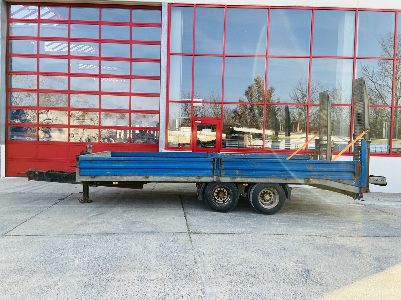14 t Tandemtieflader - 低装载拖车:图1 14 t Tandemtieflader - 低装载拖车:图1