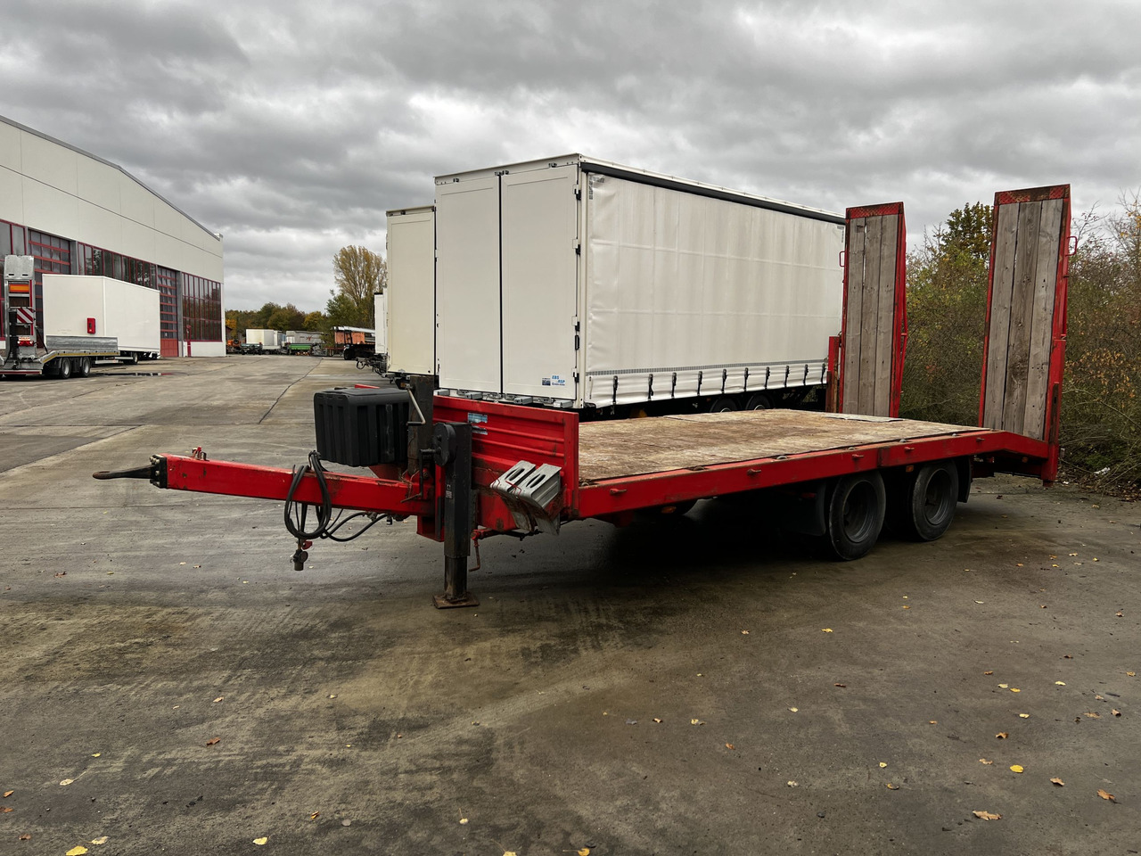 Blomenroehr 682/13800 13,8 t Tandemtieflader - 低装载拖车:图3 Blomenroehr 682/13800 13,8 t Tandemtieflader - 低装载拖车:图3