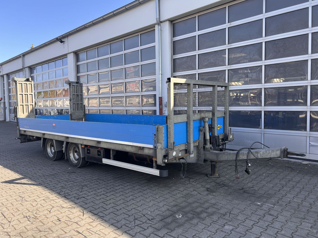 Humbaur 13,6 t Tandemtieflader - 低装载拖车:图2 Humbaur 13,6 t Tandemtieflader - 低装载拖车:图2
