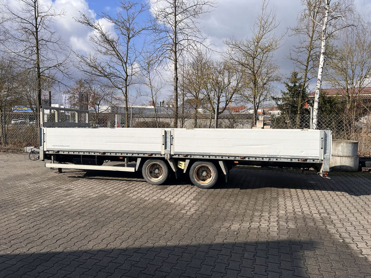 Humbaur 14,4 t Tandem- Pritschenanhänger- Tieflader - 低装载拖车:图4 Humbaur 14,4 t Tandem- Pritschenanhänger- Tieflader - 低装载拖车:图4