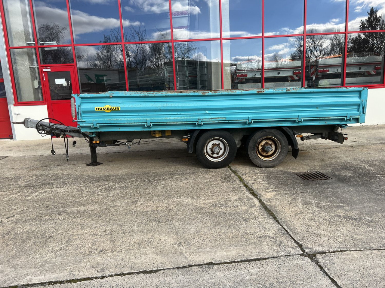 Humbaur HTK 10 50 24 Tandem Kipper- Tieflader - 翻斗拖车:图4 Humbaur HTK 10 50 24 Tandem Kipper- Tieflader - 翻斗拖车:图4