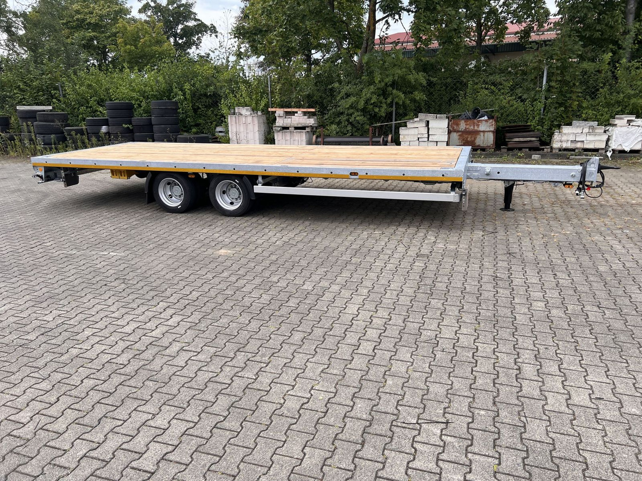 Möslein 11,9 t Tandemanhänger- Tieflader, ausziehbar - 半挂车:图2 Möslein 11,9 t Tandemanhänger- Tieflader, ausziehbar - 半挂车:图2