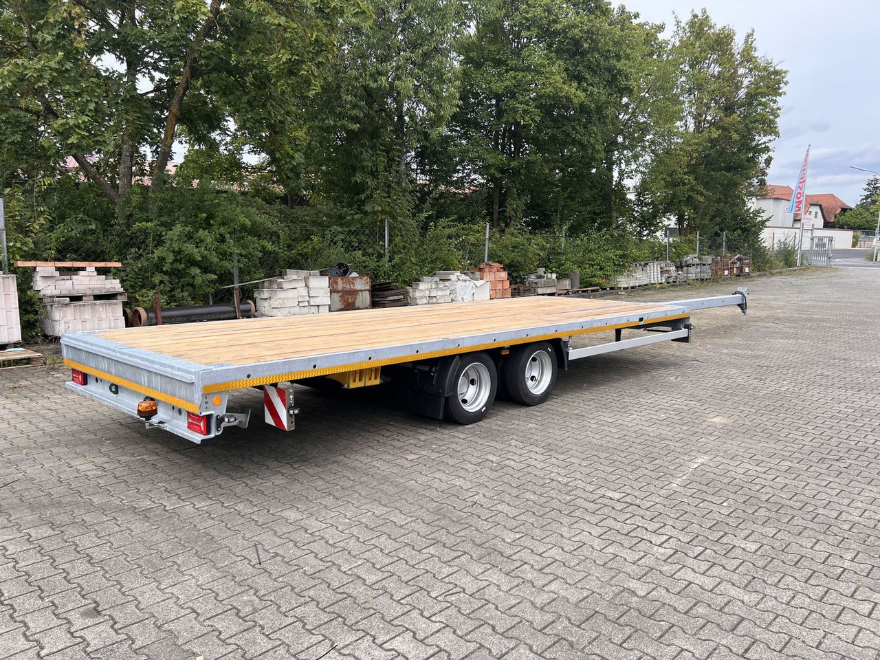 Möslein 13,9 t Tandemanhänger- Tieflader, ausziehbar - 半挂车:图3 Möslein 13,9 t Tandemanhänger- Tieflader, ausziehbar - 半挂车:图3