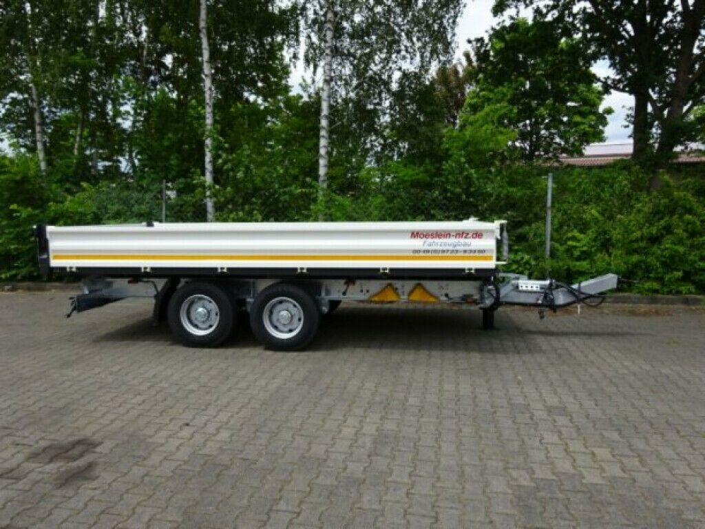 Möslein 13 t Tandem 3- Seitenkipper Tieflader-- Neufahr - 翻斗拖车:图3 Möslein 13 t Tandem 3- Seitenkipper Tieflader-- Neufahr - 翻斗拖车:图3