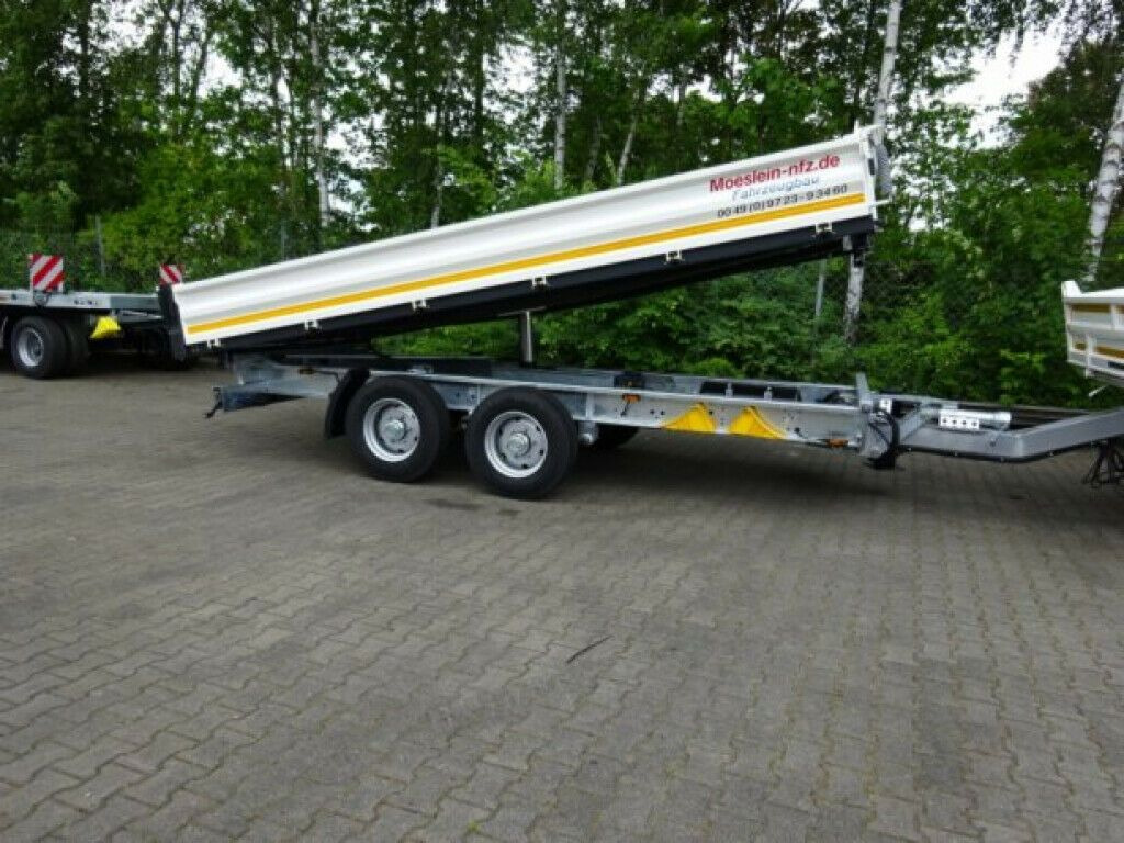 翻斗拖车 Möslein  13 t Tandem 3- Seitenkipper Tieflader-- Neufahr：图11