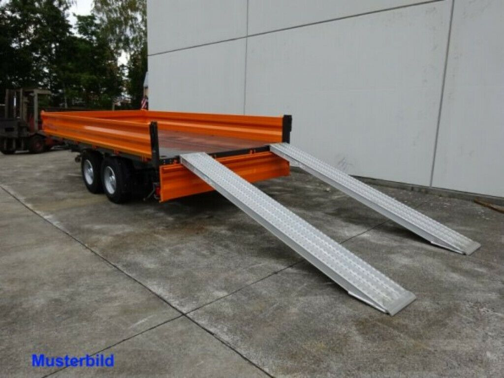 翻斗拖车 Möslein  13 t Tandem 3- Seitenkipper Tieflader-- Neufahr：图12