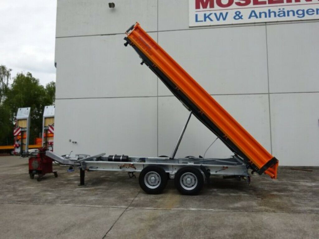 Möslein 13 t Tandem Kipper Tiefladermit Bordwand- Aufsa - 翻斗拖车:图2 Möslein 13 t Tandem Kipper Tiefladermit Bordwand- Aufsa - 翻斗拖车:图2