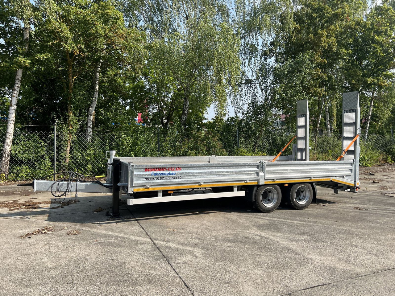 Möslein 14,4 t Tandemtieflader, 7,20 m langNeufahrzeug - 低装载拖车:图4 Möslein 14,4 t Tandemtieflader, 7,20 m langNeufahrzeug - 低装载拖车:图4