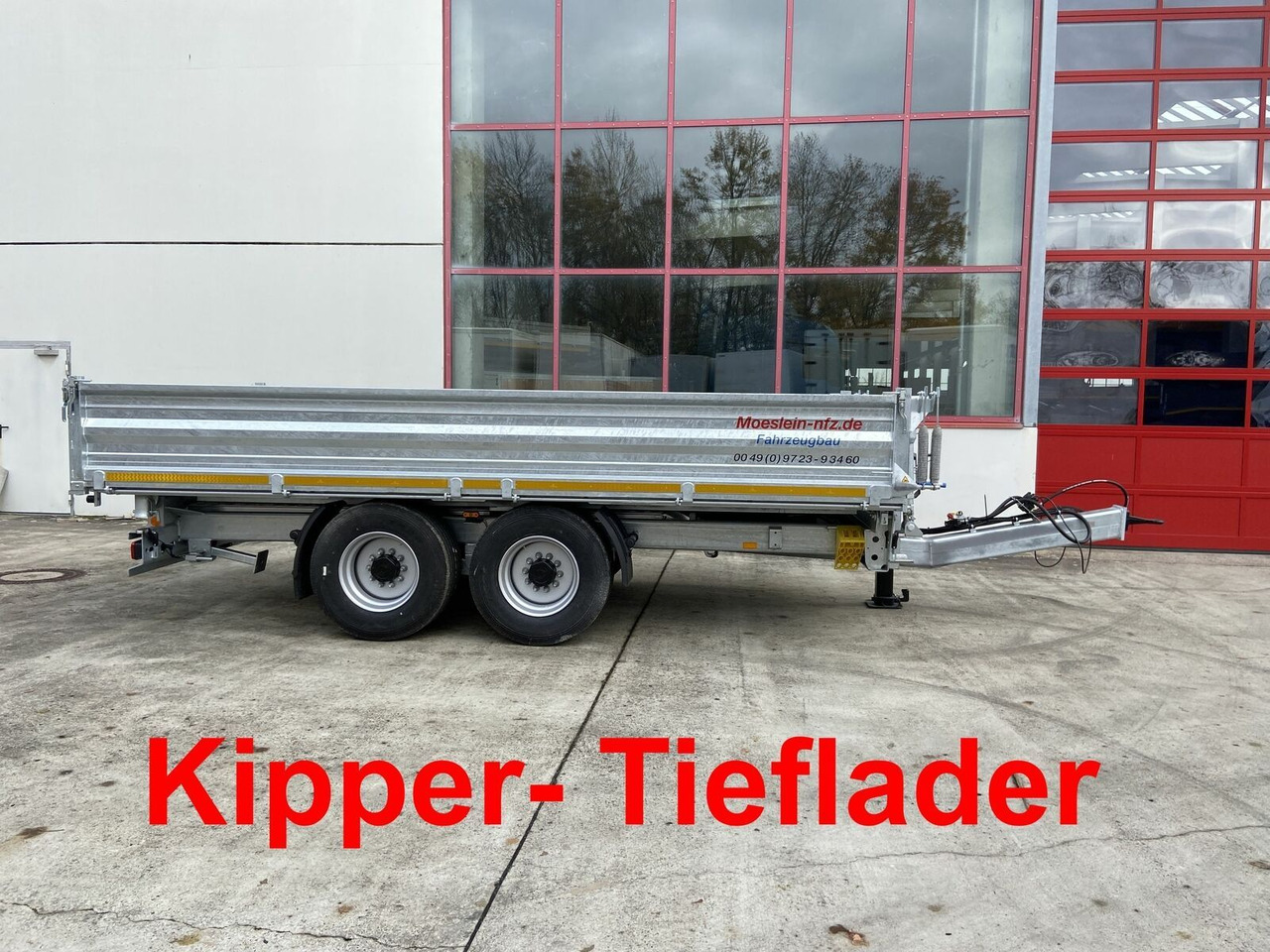 Möslein 14 t Tandemkipper Tieflader Breite Reifen-- Neu - 翻斗拖车:图1 Möslein 14 t Tandemkipper Tieflader Breite Reifen-- Neu - 翻斗拖车:图1