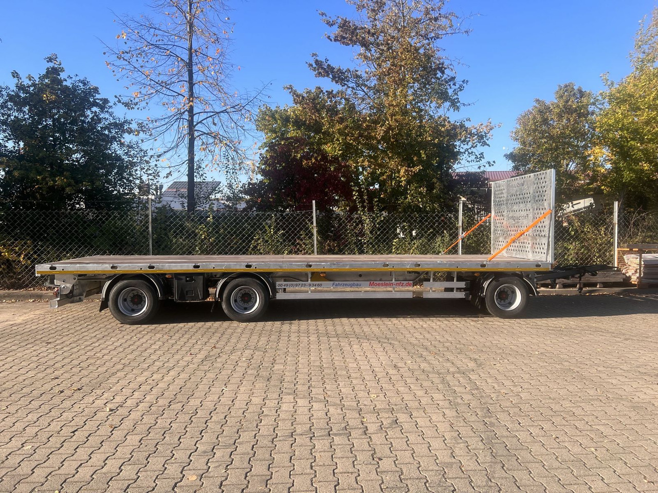 Möslein 3 Achs Jumbo- Plato- Anhänger 10 m, Mega - 栏板式/ 平板拖车:图4 Möslein 3 Achs Jumbo- Plato- Anhänger 10 m, Mega - 栏板式/ 平板拖车:图4