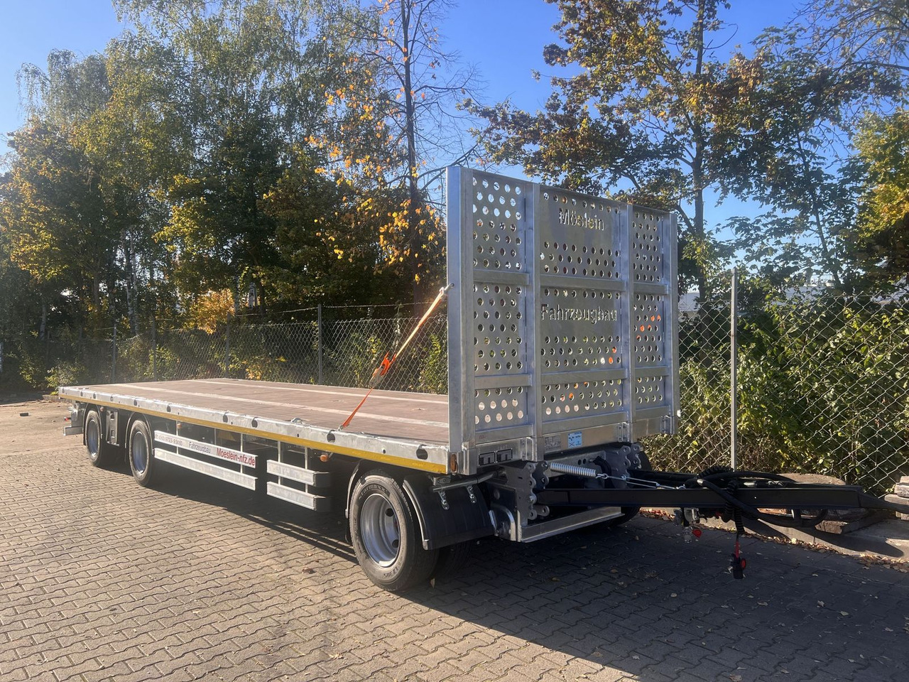 Möslein 3 Achs Jumbo- Plato- Anhänger 8,60 m, Mega - 栏板式/ 平板拖车:图3 Möslein 3 Achs Jumbo- Plato- Anhänger 8,60 m, Mega - 栏板式/ 平板拖车:图3