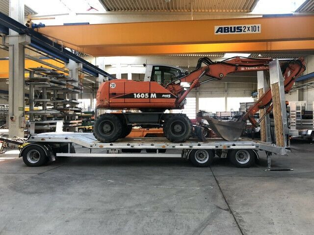低装载拖车 Möslein  3 Achs Tieflader- Anhänger, Verbreiterung：图8