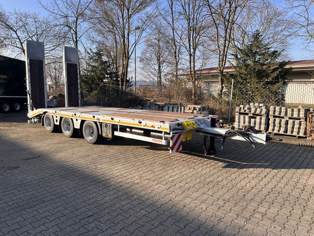 Möslein 32 t GG Tridem- Tieflader 3 Achs, gelenktNeufah - 低装载拖车:图5 Möslein 32 t GG Tridem- Tieflader 3 Achs, gelenktNeufah - 低装载拖车:图5