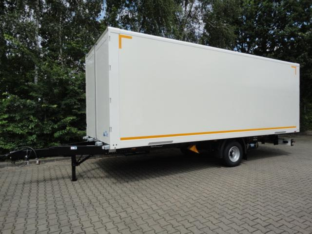 Möslein EK 1- D 7,3 1 Achs Kofferanhänger Durchladen, Neufahrzeug - 封闭厢式拖车:图1 Möslein EK 1- D 7,3 1 Achs Kofferanhänger Durchladen, Neufahrzeug - 封闭厢式拖车:图1