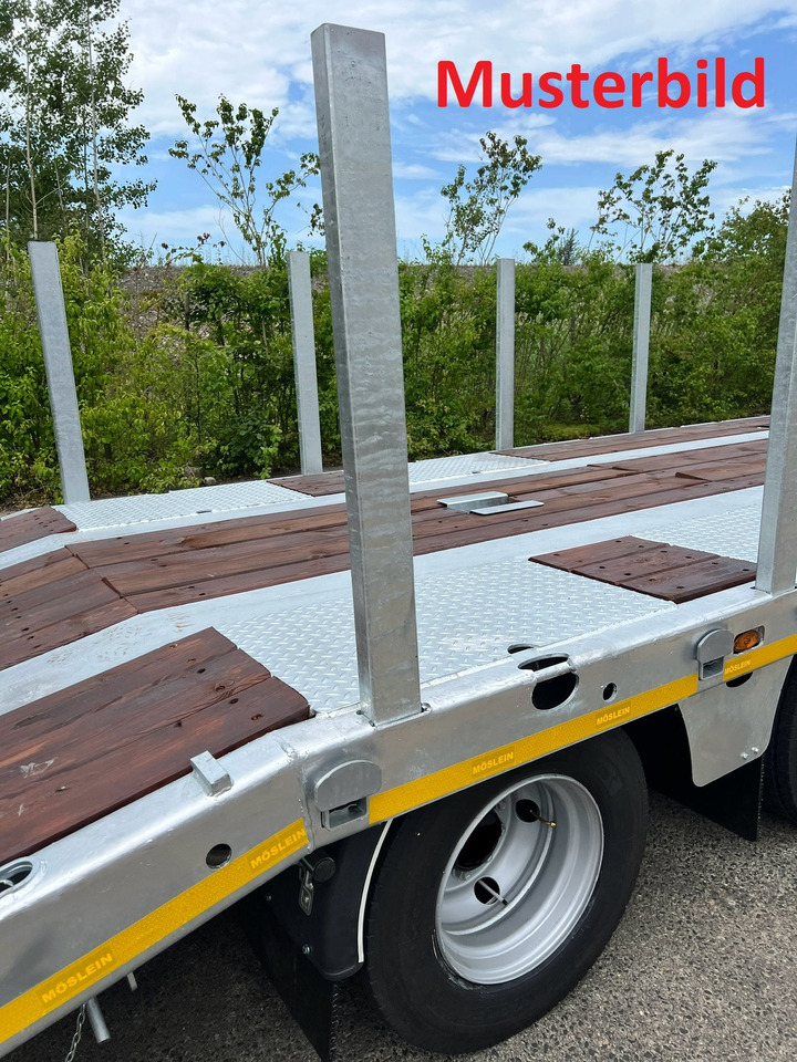 Möslein T 3-9,20 F 3 Achs Tieflader mit gerader Ladefläche 9 m, Neufahrzeug - 低装载拖车:图4 Möslein T 3-9,20 F 3 Achs Tieflader mit gerader Ladefläche 9 m, Neufahrzeug - 低装载拖车:图4