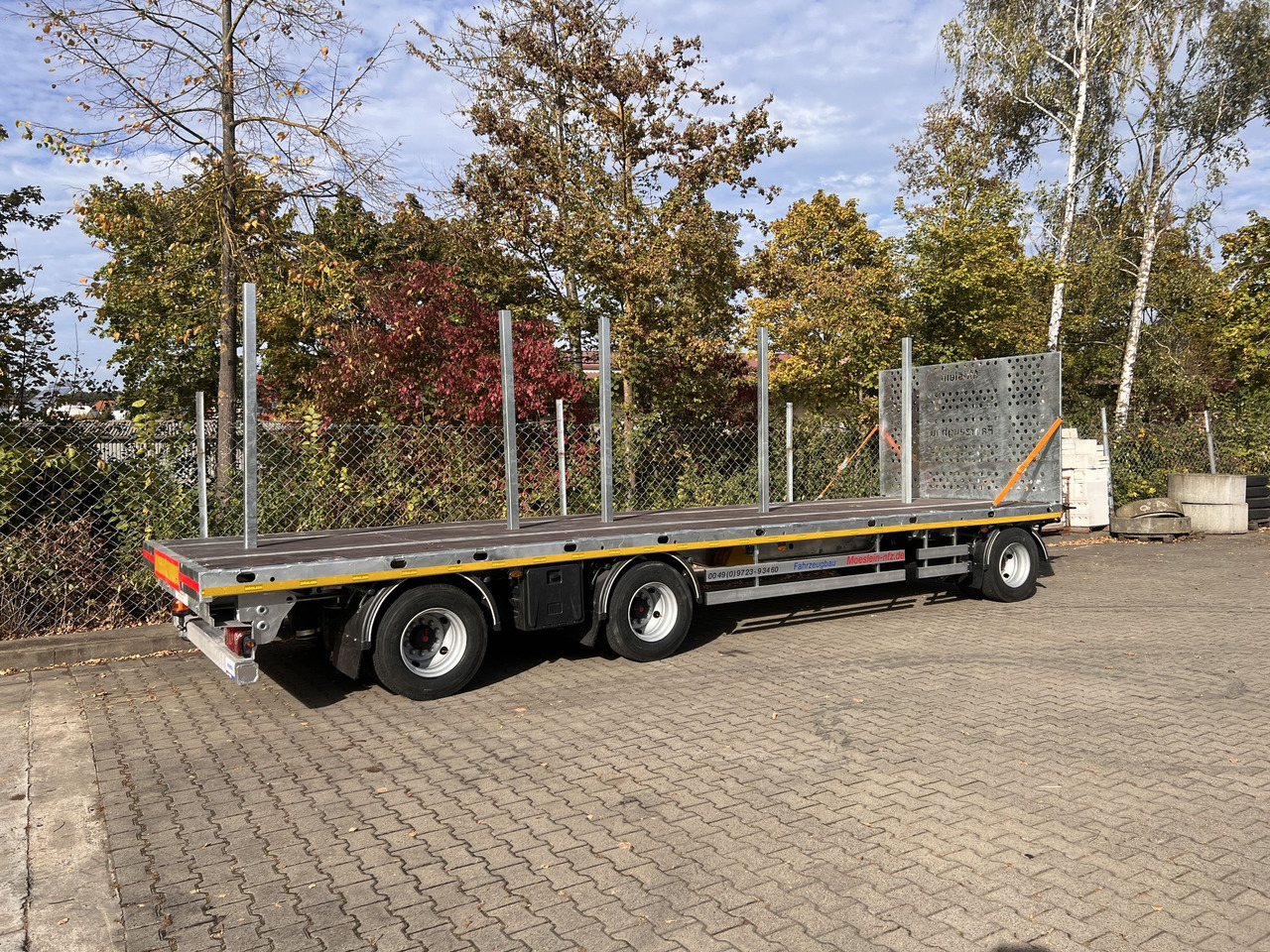 Möslein T 3 Plato 9 m 3 Achs Jumbo- Plato- Anhänger 9 m, Mega - 栏板式/ 平板拖车:图3 Möslein T 3 Plato 9 m 3 Achs Jumbo- Plato- Anhänger 9 m, Mega - 栏板式/ 平板拖车:图3