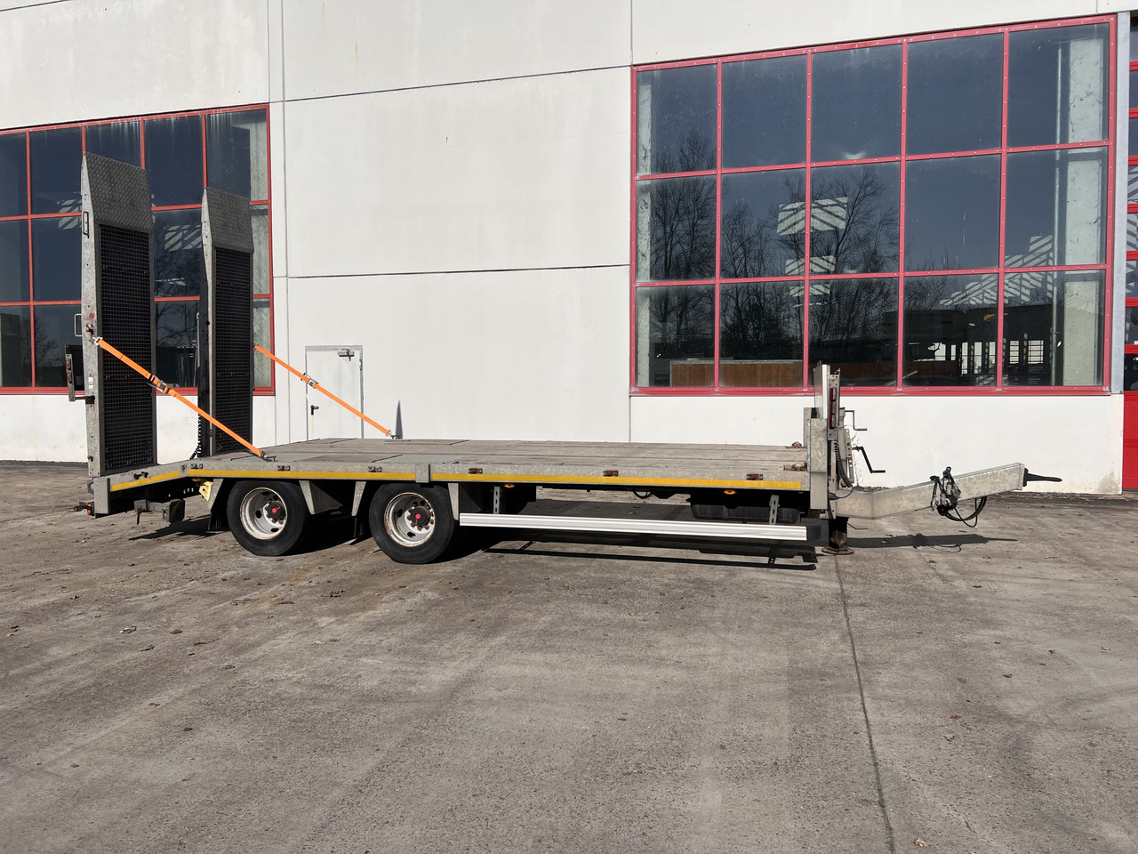 Möslein TT 18 Schwebheim 19 t Tandemtieflader - 低装载拖车:图4 Möslein TT 18 Schwebheim 19 t Tandemtieflader - 低装载拖车:图4