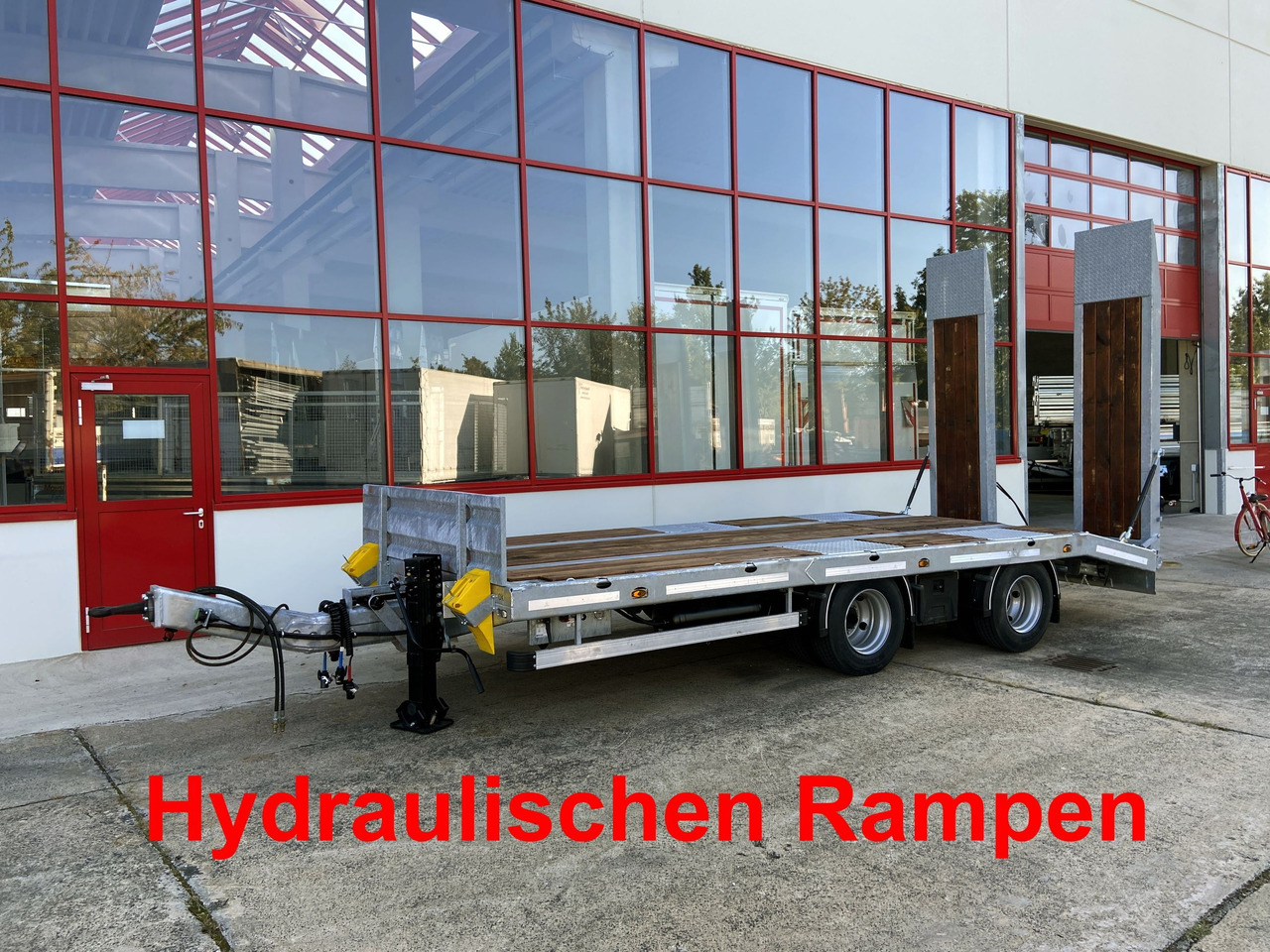 Möslein TT21-7,2 Hydr 21 t Tandemtieflader, hydr. Rampen, NEU - 低装载拖车:图1 Möslein TT21-7,2 Hydr 21 t Tandemtieflader, hydr. Rampen, NEU - 低装载拖车:图1
