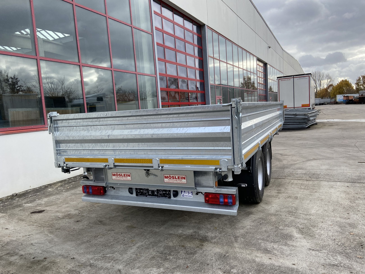 新的 翻斗拖车 Möslein TTD 14  5,70 m  14 t Kipper Tieflader 5,70 m lang, Breite Reifen-- Neufahrzeug --：图9